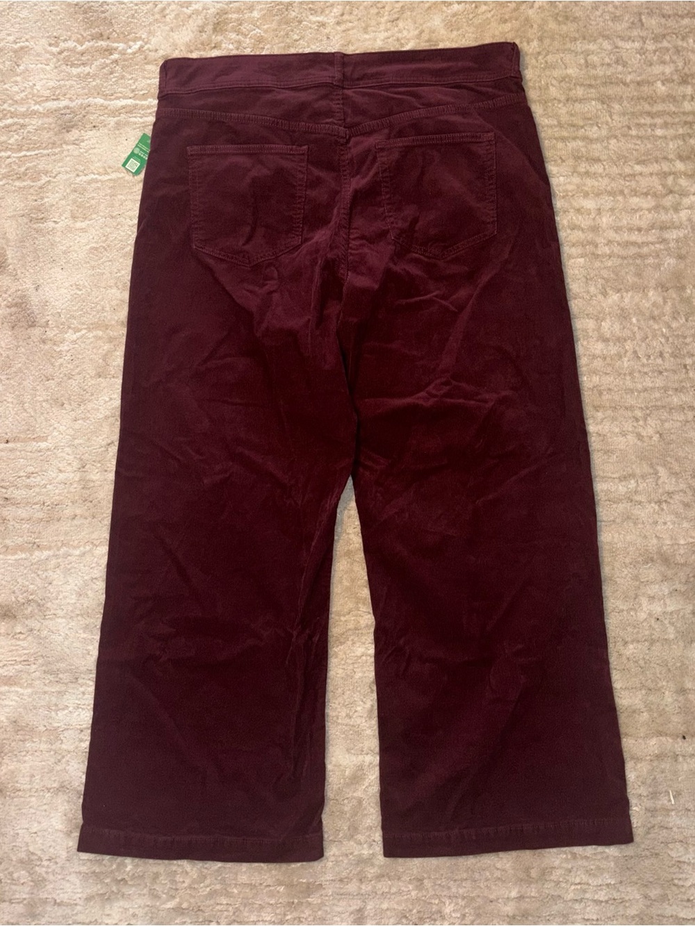 GAP Women’s Corduroy Pants in Deep Burgundy